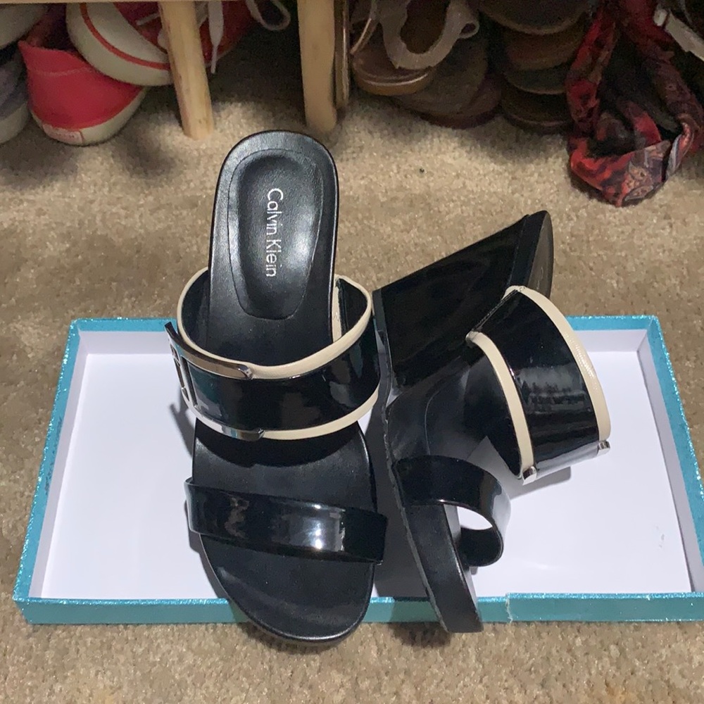 Calvin Klein wedge shoes